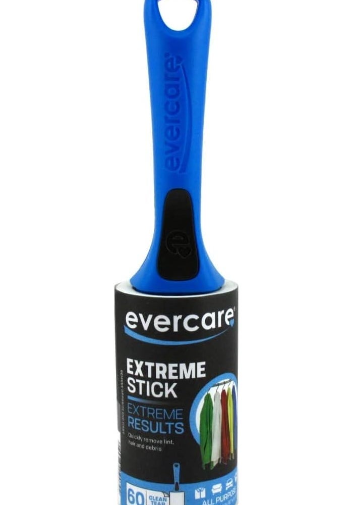 Evercare Extra Sticky Lint Pick-Up Roller with 60 Sheets for Pet Hair and Debris Removal - Image 1